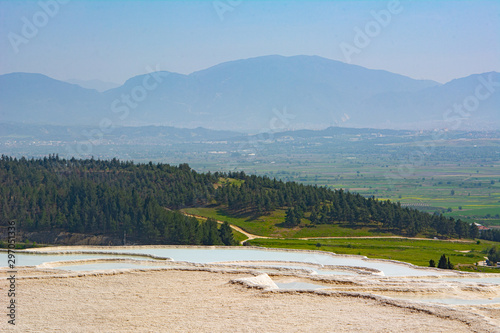 Quadro em tela Cotton Castle in Pamukkale Turkey