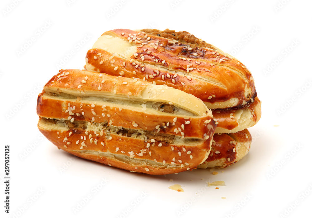 Chinese Cake on white background