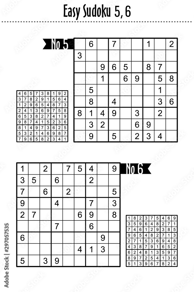 Sudoku Generator » Sudoku puzzles 6×6 for kids