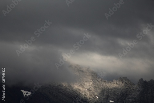 Mountain And Clouds