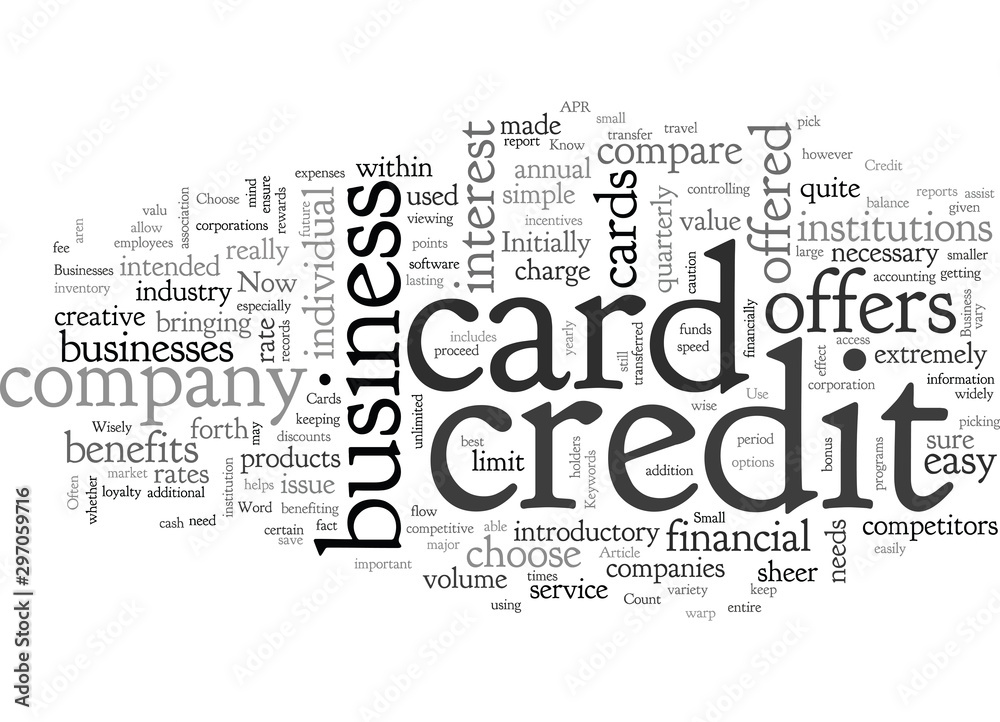 Business Credit Cards Choose Wisely Business Credit Cards Choose Wisely