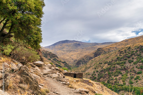 mountainous landscape of Sierra Nevada (Spain)