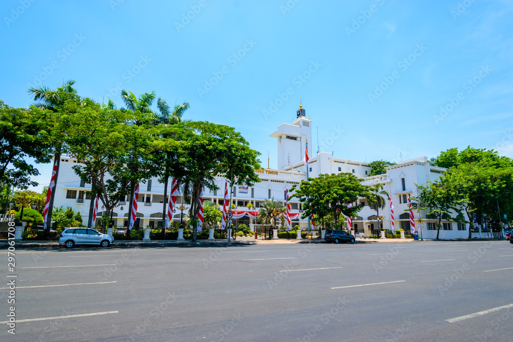 Naklejka premium Office of the Governor of East Java Province, Indonesia