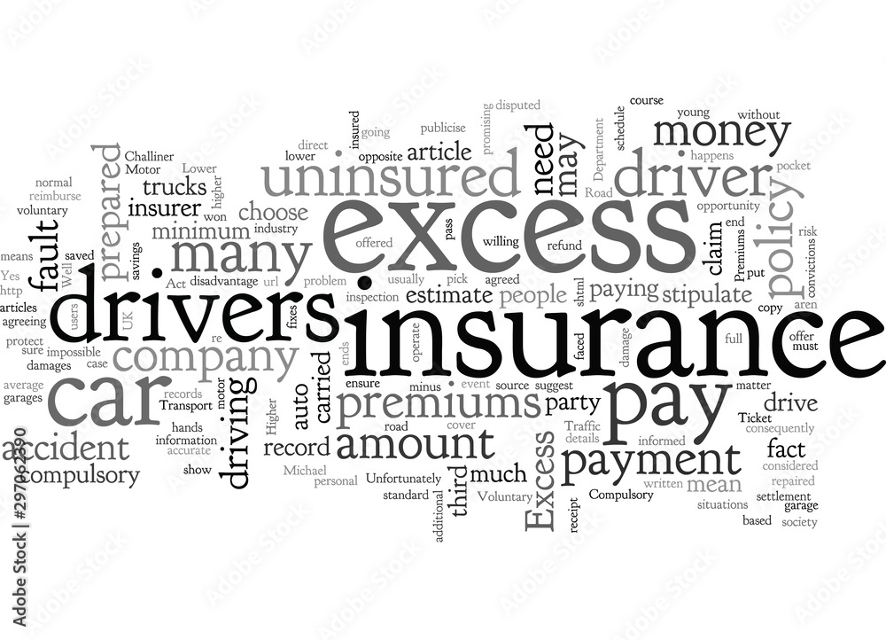 Car Insurance A Higher Excess Is The Ticket To Lower Premiums Car Insurance A Higher Excess Is The Ticket To Lower Premiums