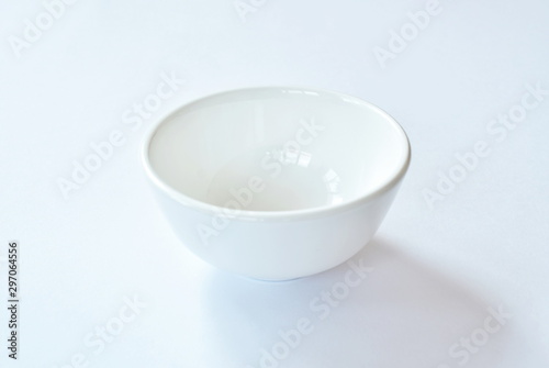 ceramic cup on white background