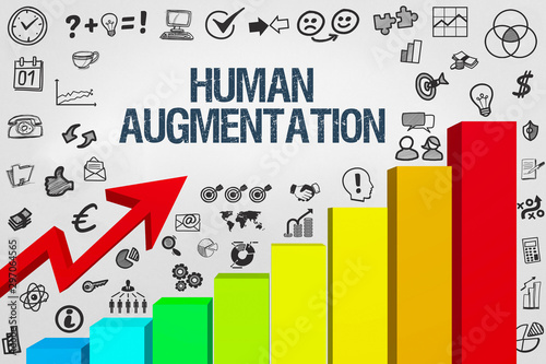 Obraz na płótnie Human Augmentation