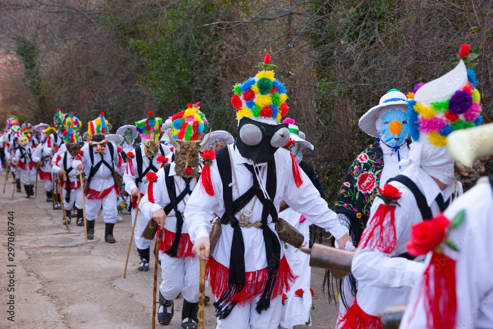 Φωτογραφία Almiruete Carnival, Guadalajara, Castilla la Mancha, Spain, Europe