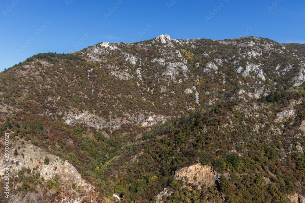 Autumn Landscape of Rhodope Mountains, Bulgaria Autumn Landscape of Rhodope Mountains, Bulgaria
