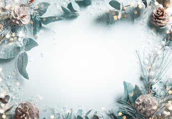 Christmas and New Year holidays concept