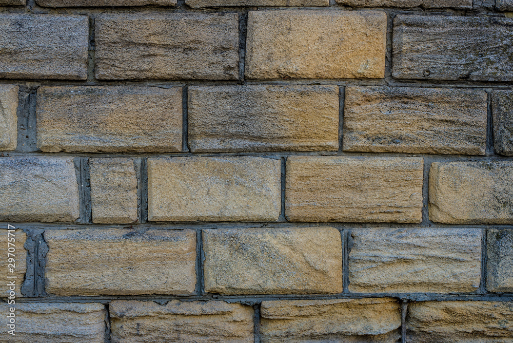 Fototapeta premium old brick wall closeup texture