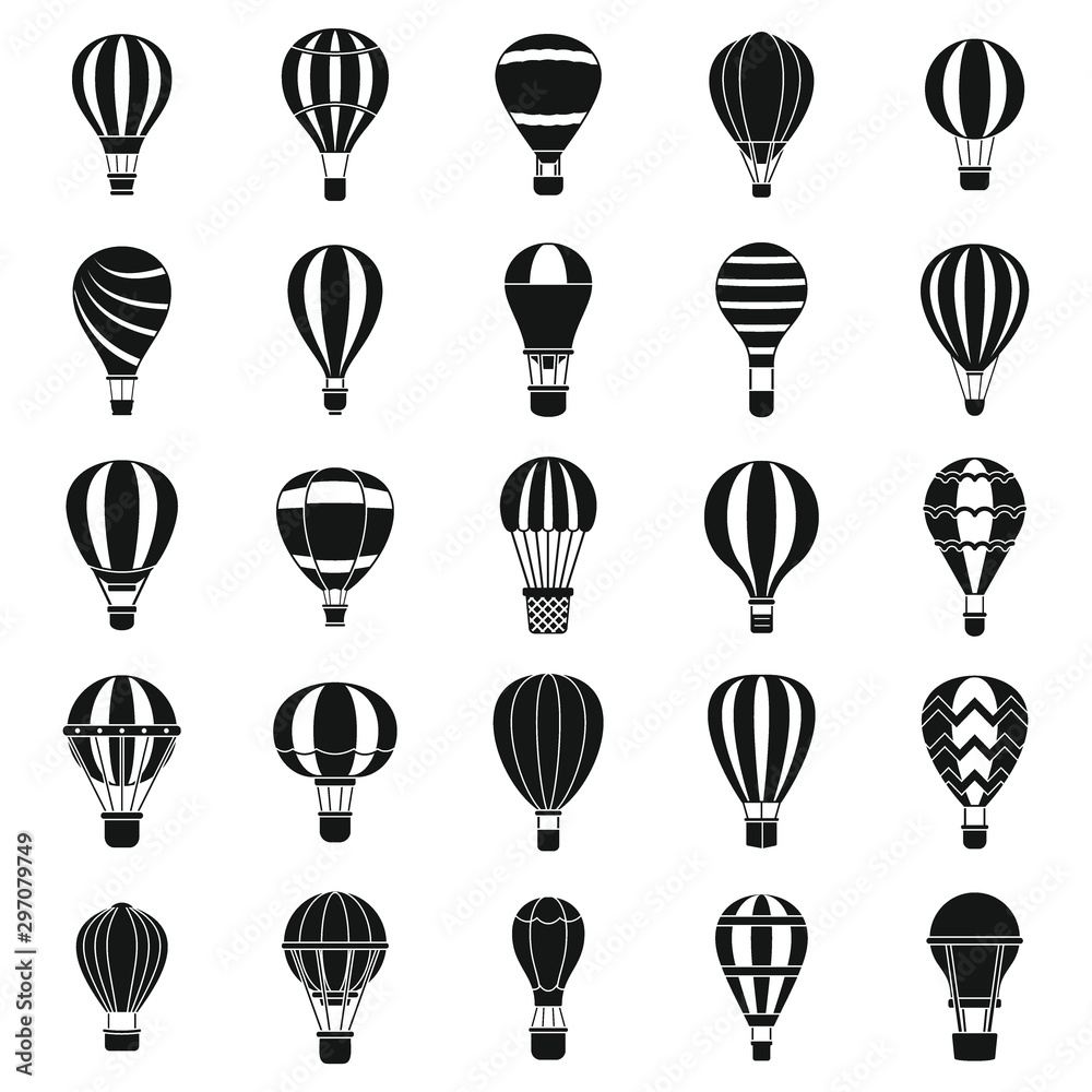 Simple hot air balloon discount