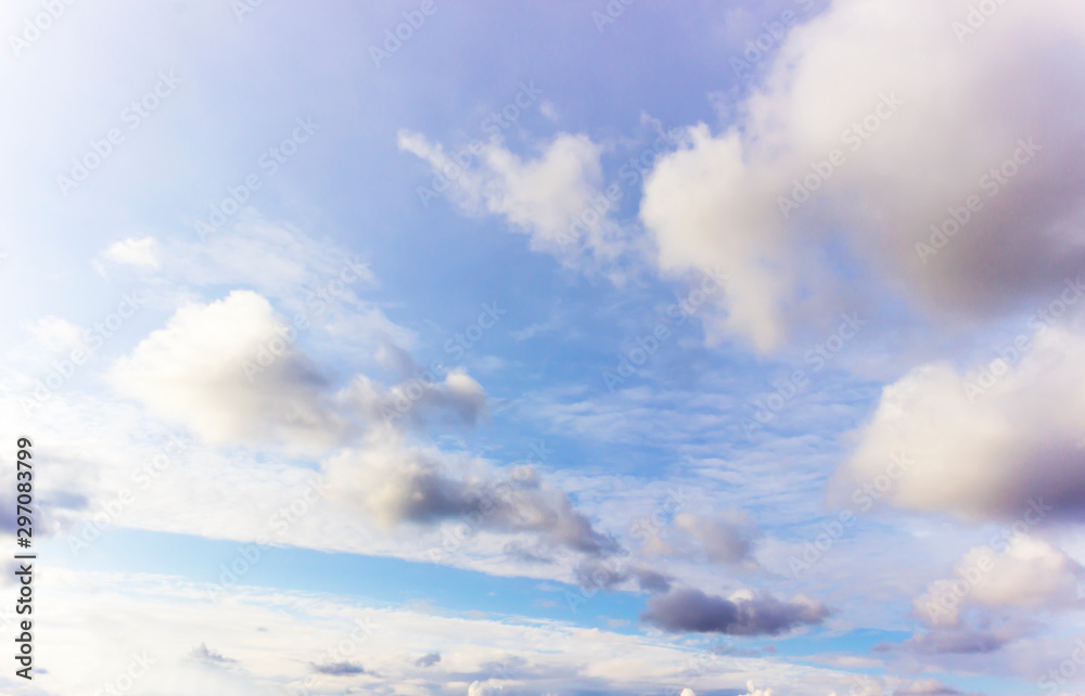 white formidable clouds against a gloomy sky on a cloudy summer day white formidable clouds against a gloomy sky on a cloudy summer day