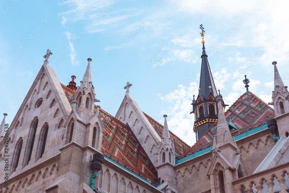 Fototapeta premium Matias church, in Buda, Budapest.