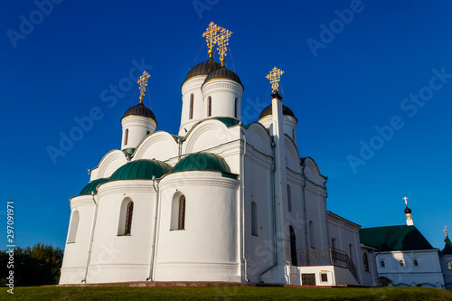 Transfiguration cathedral in Transfiguration monastery in Murom, Russia