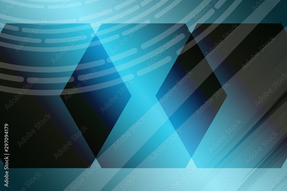 Obraz premium abstract, blue, design, wave, line, pattern, lines, illustration, wallpaper, light, curve, graphic, backdrop, waves, digital, texture, gradient, artistic, art, technology, backgrounds, motion, shape