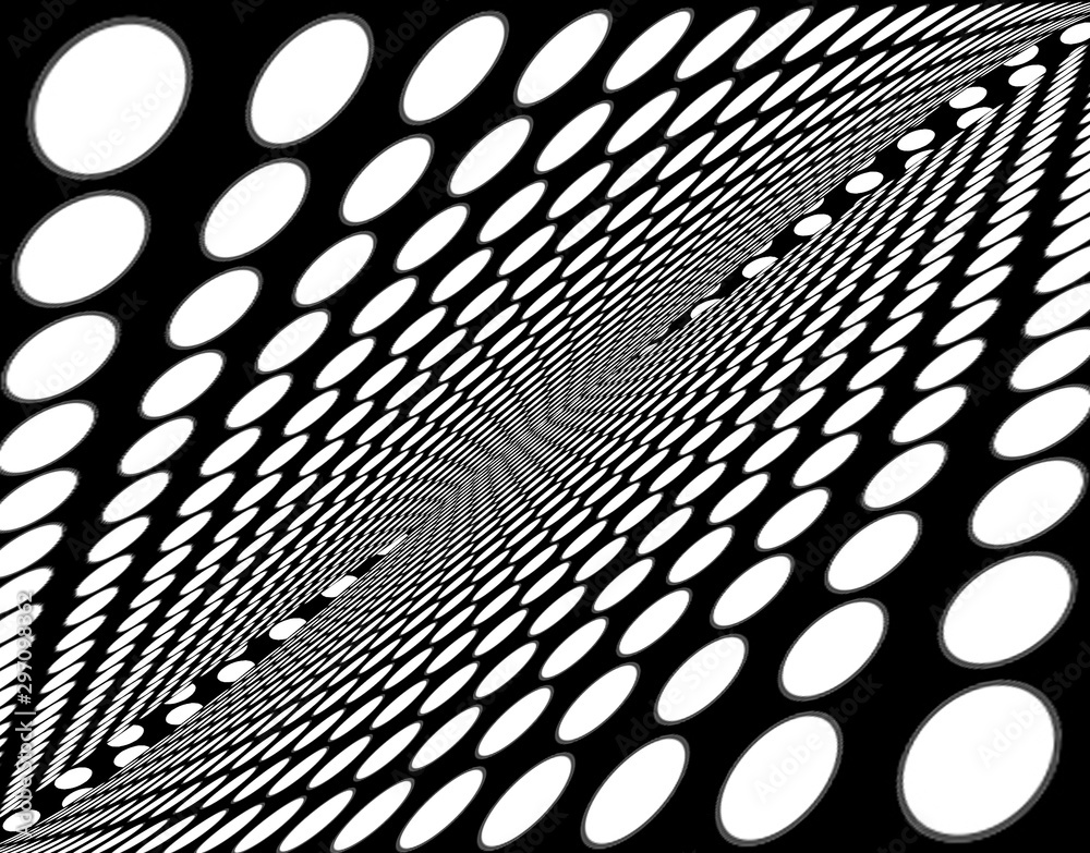 custom made wallpaper toronto digitalModern seamless black and white circle pattern