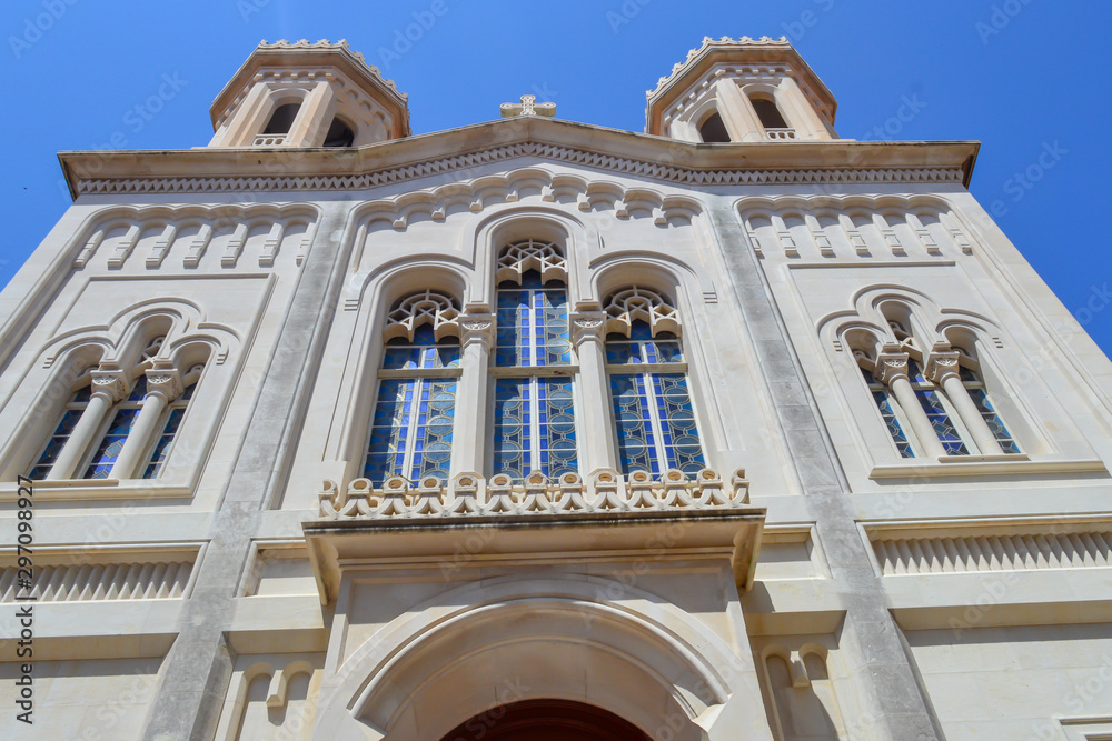 Saint Peter Church in Dubrovnik, Croatia on June 18, 2019.