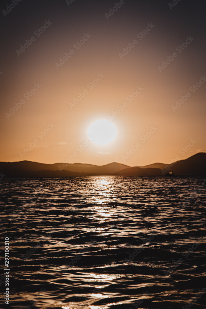 Naklejka premium Sunset autralia