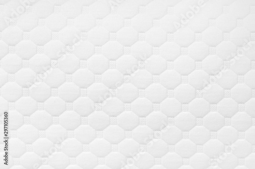 Bilde på lerret Background of soft comfortable quilted white pillow