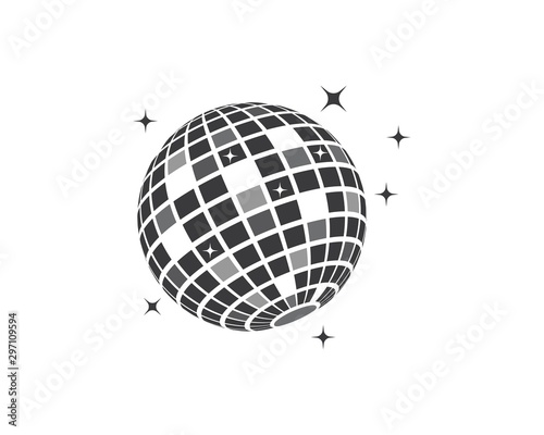disco ball icon vector illustration design
