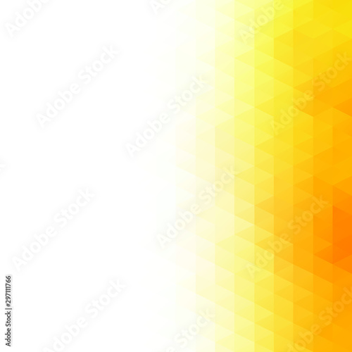 Orange Grid Mosaic Background, Creative Design Templates