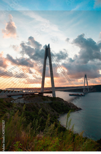 The 3rd bridge of the Bosphorus, "Yavuz Sultan Selim" bridge ...