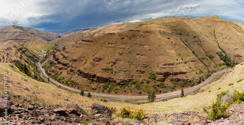 Washington Highway 129 overlook photo