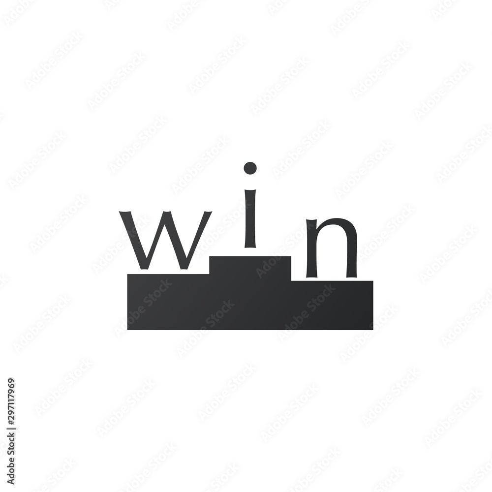 Win-win. Business concept. Vector illustration on white background. Win-win. Business concept. Vector illustration on white background.