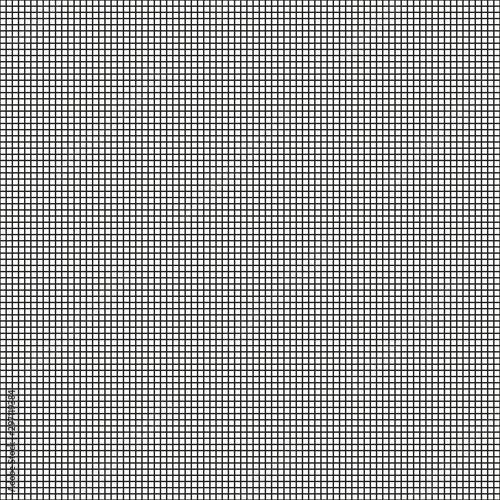 Abstract Black and White Grid Striped Geometric Seamless Pattern - Vector illustration