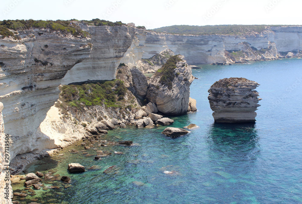 Fototapeta premium Paysage de Corse / Bonifacio / France