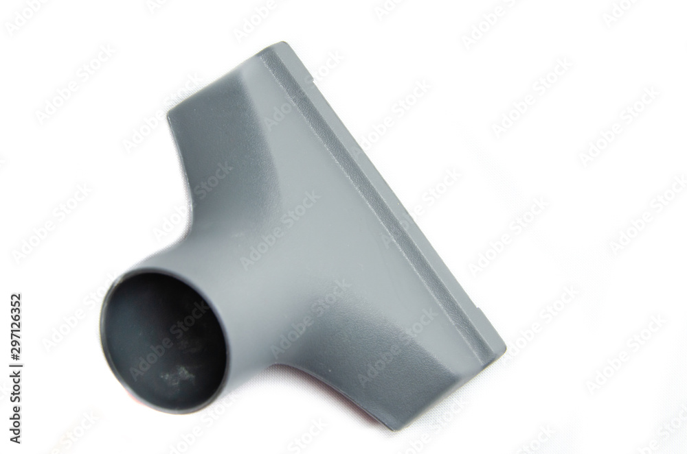 Small nozzle, brush for a vacuum cleaner. Brush for cleaning furniture carpet wool on a vacuum cleaner on a white background close-up Small nozzle, brush for a vacuum cleaner. Brush for cleaning furniture carpet wool on a vacuum cleaner on a white background close-up
