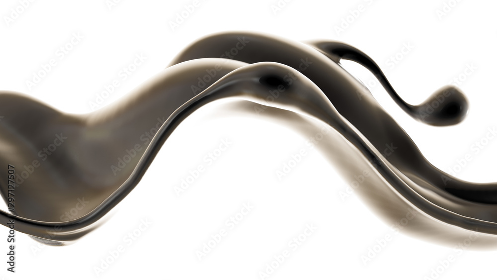 Splash fluid. 3d illustration, 3d rendering. Splash fluid. 3d illustration, 3d rendering.