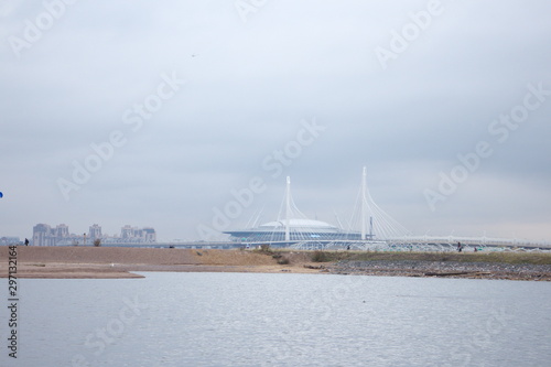 Seascape on the outskirts of the city