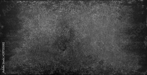 Canvas Print Grunge dark grey stone texture background