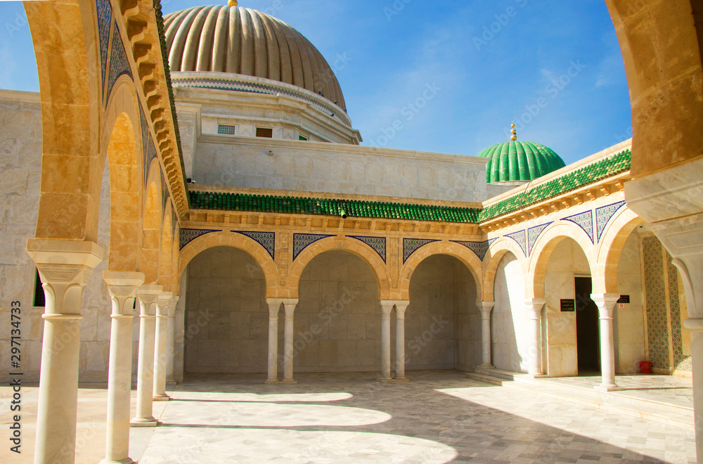 The Mausoleum of Habib Bourguiba in Monastir