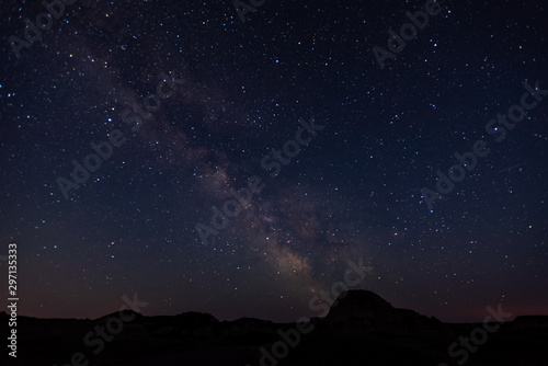 Tableau sur toile Stars Above Theodore Roosevelt National Park