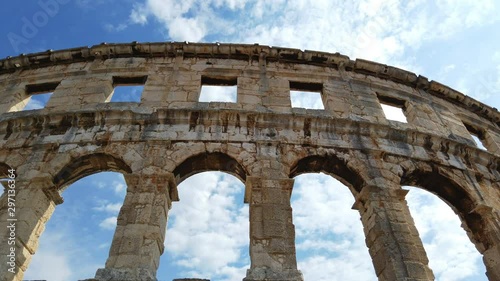 The Roman Amphitheater of Pula, Croatia