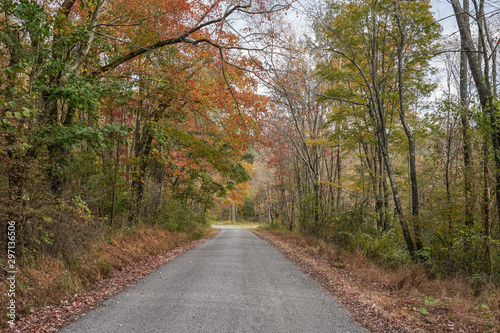 Autumn drive through the country of Western Pennsylvania. 
