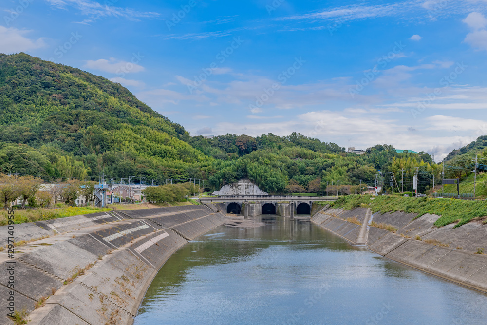 静岡県伊豆の国市　狩野川放水路