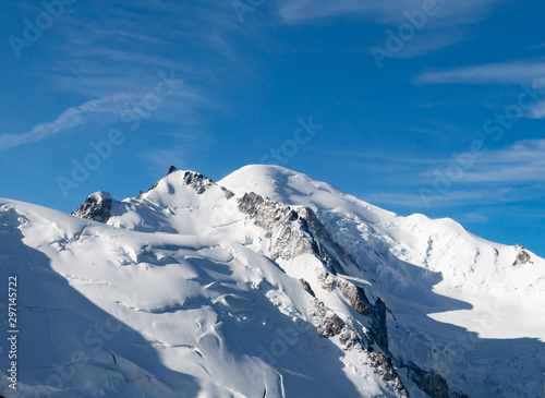 Mont Blanc, the highest point in western Europe, mountain range in the Alps