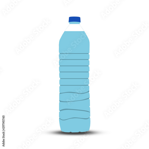 big plastic bottle with water