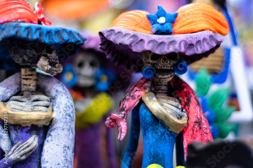 Dia de muertos, fiestas y tradiciones de Mexico.