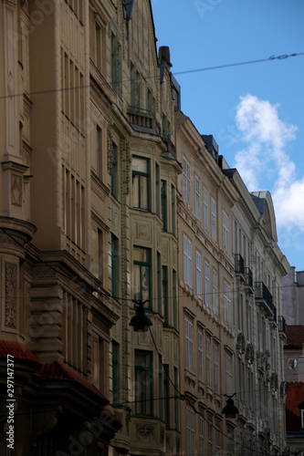 Classic architecture in the downtown of Vienna