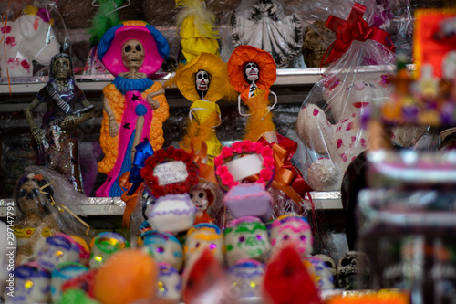 Dia de muertos, fiestas y tradiciones de Mexico. © Roberto
