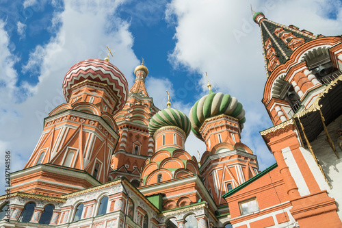 St Basils cathedral in Moscow.