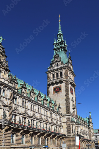 City Hall of Hamburg, Germany