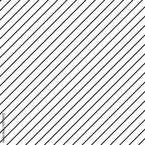 Diagonal black lines on white background. Abstract pattern with diagonal lines and white background.