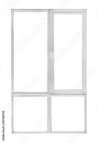 Modern metal-plastic window...