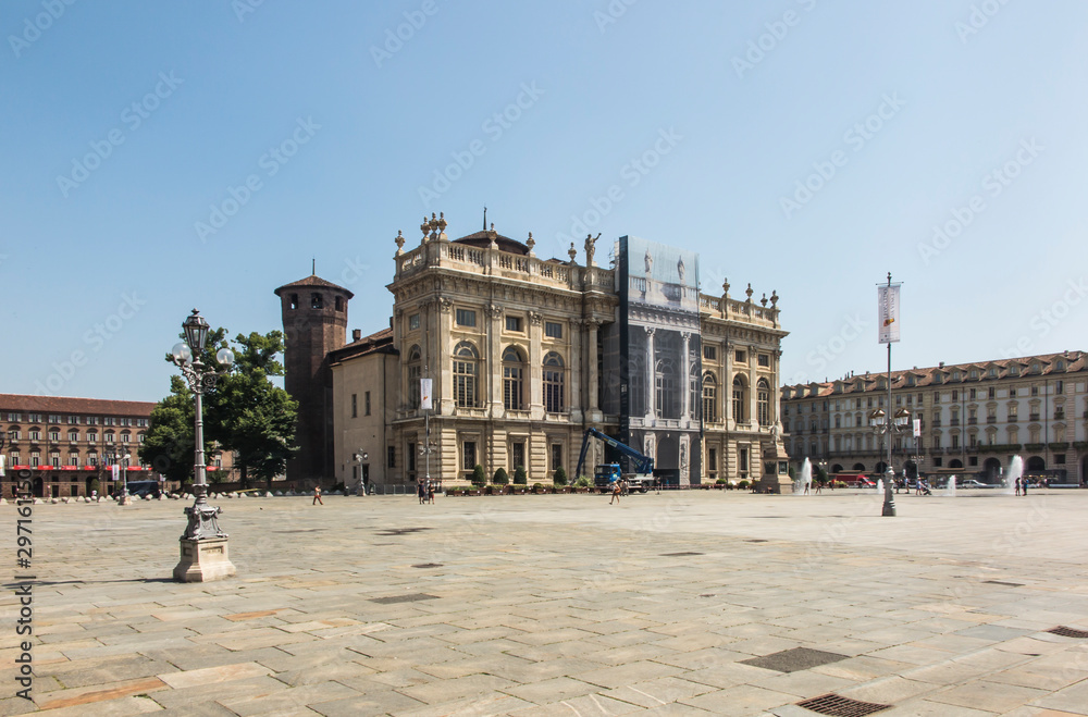 Palazzo Madama on the Castle Square in Turin
