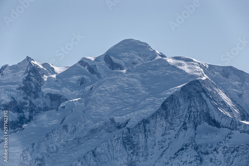 Top of Mont Blanc in winter © Pavel Rezac